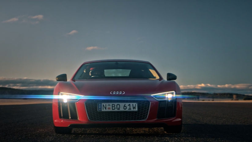 Audi R8 Launch / Race